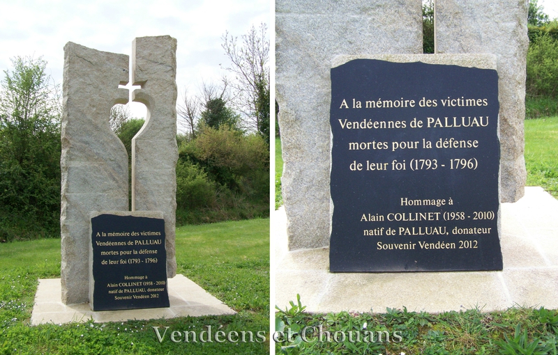 A la mémoire des victimes Vendéennes