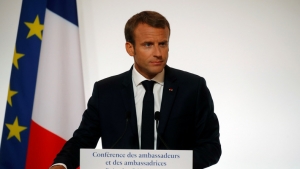27.08.2018 - Emmanuel Macron invite les Européens à ne plus dépendre des Américains pour leur sécurité