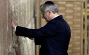 Harper fait son cirque en Israël