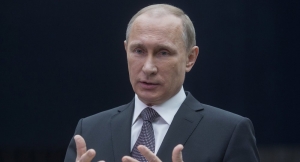 30.09.2015 - Vladimir Poutine s'exprime avant son intervention à l'Onu
