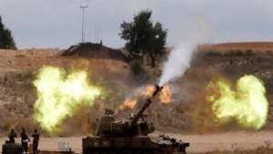 15.09.2018 - L'artillerie israélienne attaque Gaza