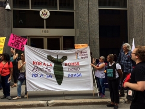 24.06.2017 - Manifestation contre l’arme nucléaire au cœur de Montréal