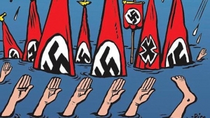 01.09.2017 - «Dieu a noyé les néo-nazis du Texas !» : les Américains furieux contre Charlie après sa nouvelle Une