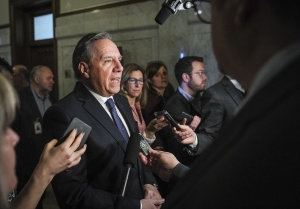 07.12.2018 - Accueil des migrants: le premier ministre Legault réclame 300 M$ à Ottawa