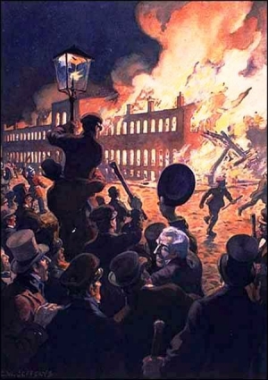 25.04.2018 - 25 avril 1849 : Incendie du Parlement de Montréal