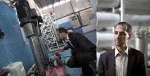15.05.2015 - Gaza : Un ingénieur palestinien crée un système pour filtrer l’eau de mer