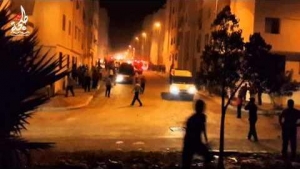 25.06.2015 - Tanger: affrontements entre des migrants africains et des citoyens marocains