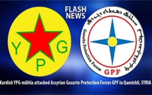 Les milices des YPG kurdes ont attaqué les Forces assyriennes de protection de Gozarto à Kameshli, en Syrie