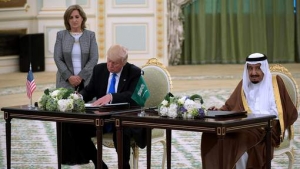 21.05.2017 - Accueil royal et méga-contrats pour Trump en Arabie saoudite