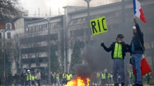 29.12.2018 - Gilets jaunes en France : un acte 7