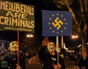29.11.2014 - Le vrai projet de l’Union Européenne : austérité à perpétuité, chaos social et fascisme