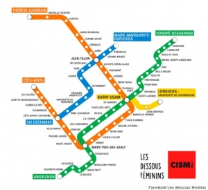 03.04.2016 - Elles ont réinventé le plan du métro de Montréal pour faire plus de place aux femmes