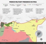 29.12.2018 - L’agence Anadolu publie la carte de l’occupation militaire française de la Syrie