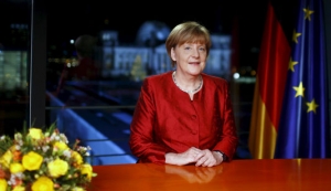 02.01.2016 -  Dans ses vœux, Angela Merkel estime que les réfugiés sont « une chance » pour l’Allemagne