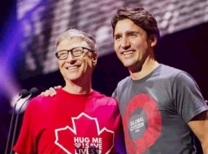 Justin Trudeau s´est entretenu avec Bill et Melinda Gates