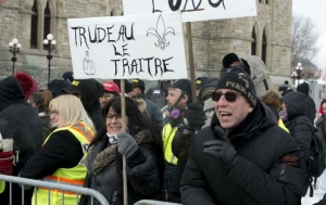 Une manifestation contre Trudeau prévue ce vendredi...