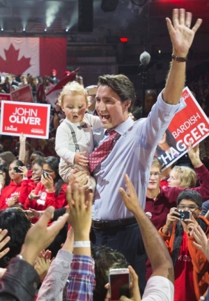 18.10.2015 - Justin Trudeau s’impose partout...et cela ne changera rien à l'avenir du Québec