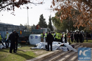 10.01.2017 - Au moins quatre morts dans une attaque au camion à Jérusalem