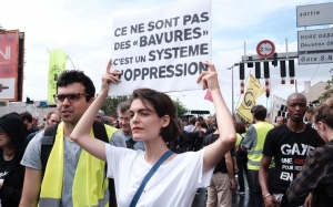 Manifestation à Paris des Gilets jaunes pour l´acte 36