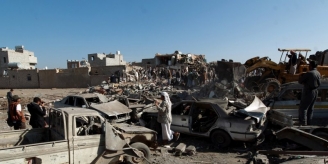 06.04.2015 - Que cachent derrière les frappes aériennes de l'Arabie saoudite contre les rebelles houthis au Yémen?