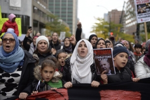 09.10.2018 - Des enfants musulmans dans la rue