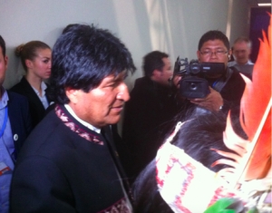 01.12.2015 - Evo Morales : « Pour sauver le climat, c’est le capitalisme qu’il faut éradiquer »