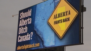 Des publicités indépendantistes en Alberta