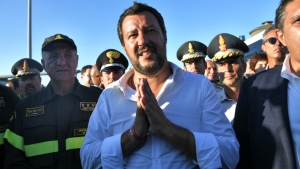 25.08.2018 - Italie : Salvini répond aux migrants du Diciotti en grève de la faim