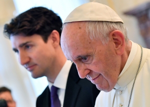 30.05.2017 - Trudeau a rencontré le pape hier