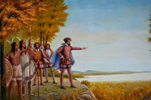 2 octobre 1535 — Jacques Cartier accoste à Hochelaga