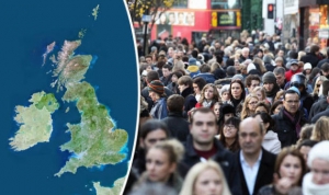 27.05.2018 - 82 % de la croissance démographique au Royaume-Uni seront dus aux effets directs et indirects de l’immigration
