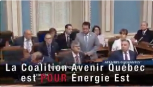 27.06.2017 - OUI à Énergie Est, le «nationalisme» selon la CAQ…