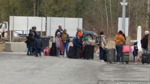 04.04.2018 - Nouvelle arrivée massive de migrants au Québec