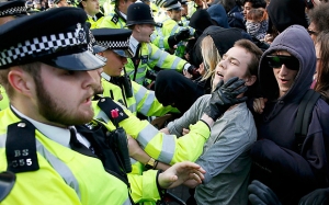 13.05.2015 - Silence médiatique concernant les manifestations londoniennes
