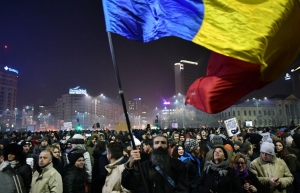 08.02.2017 - Roumanie : les plus importantes manifestations depuis 1989