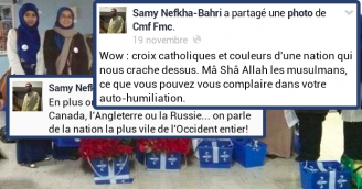22.09.2015 - Le Québec est «la nation la plus vile de l'Occident entier», écrivait Samy Nefkha-Bahri