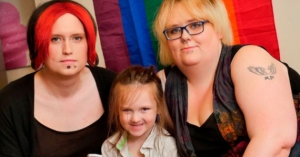 11.09.2018 - “Gender-fluid” : une famille britannique casse tous les codes par inversion de sexe simultanée du père et de la mère