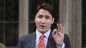 05.11.2016 - Justin Trudeau et le sparadrap