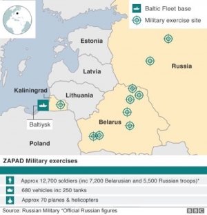 19.09.2017 - Les exercices militaires russo-biélorusses « Zapad 2017 »
