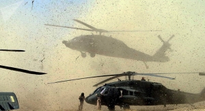 22.02.2018 - Syrie: des hélicoptères américains évacueraient des djihadistes de Daech