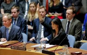 01.04.2018 - Les États-Unis bloquent une déclaration de l’ONU sur les violences à Gaza