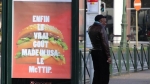 04.11.2016 - A Bruxelles, 80 affiches anti-TTIP et CETA remplacent des publicités traditionnelles