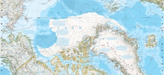 12.08.2015 - L’effrayante disparition de la calotte glaciaire sur les cartes du National Geographic