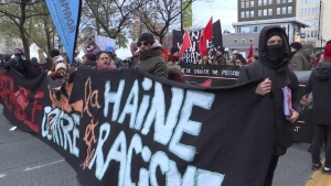 13.11.2017 - Manifestation contre la haine à Montréal