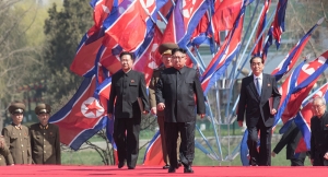 23.04.2017  - Pyongyang promet à Washington une guerre pour la réunification de la Corée