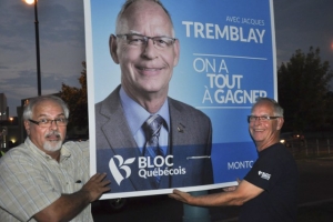 23.09.2015 - Jacques Tremblay du Bloc québécois dans Montcalm évite la diabolisation en retirant sa candidature