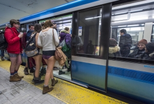 08.01.2018 - Décadence de la société moderne visible dans le métro de Montréal