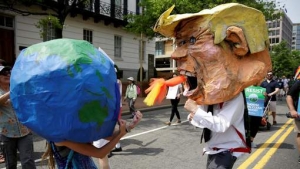 30.04.2017 - Vaste marche pour le climat et anti-Trump à Washington