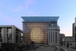 04.08.2016 - Architecture : encore inachevé, le nouveau siège du Conseil Européen fait polémique