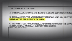11.09.2015 - Selon les services secrets, les Etats-Unis ont sciemment soutenu les djihadistes pour isoler Assad